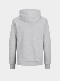Худи JACK & JONES модель 12152840_Light Grey Melange Reg /La Фото