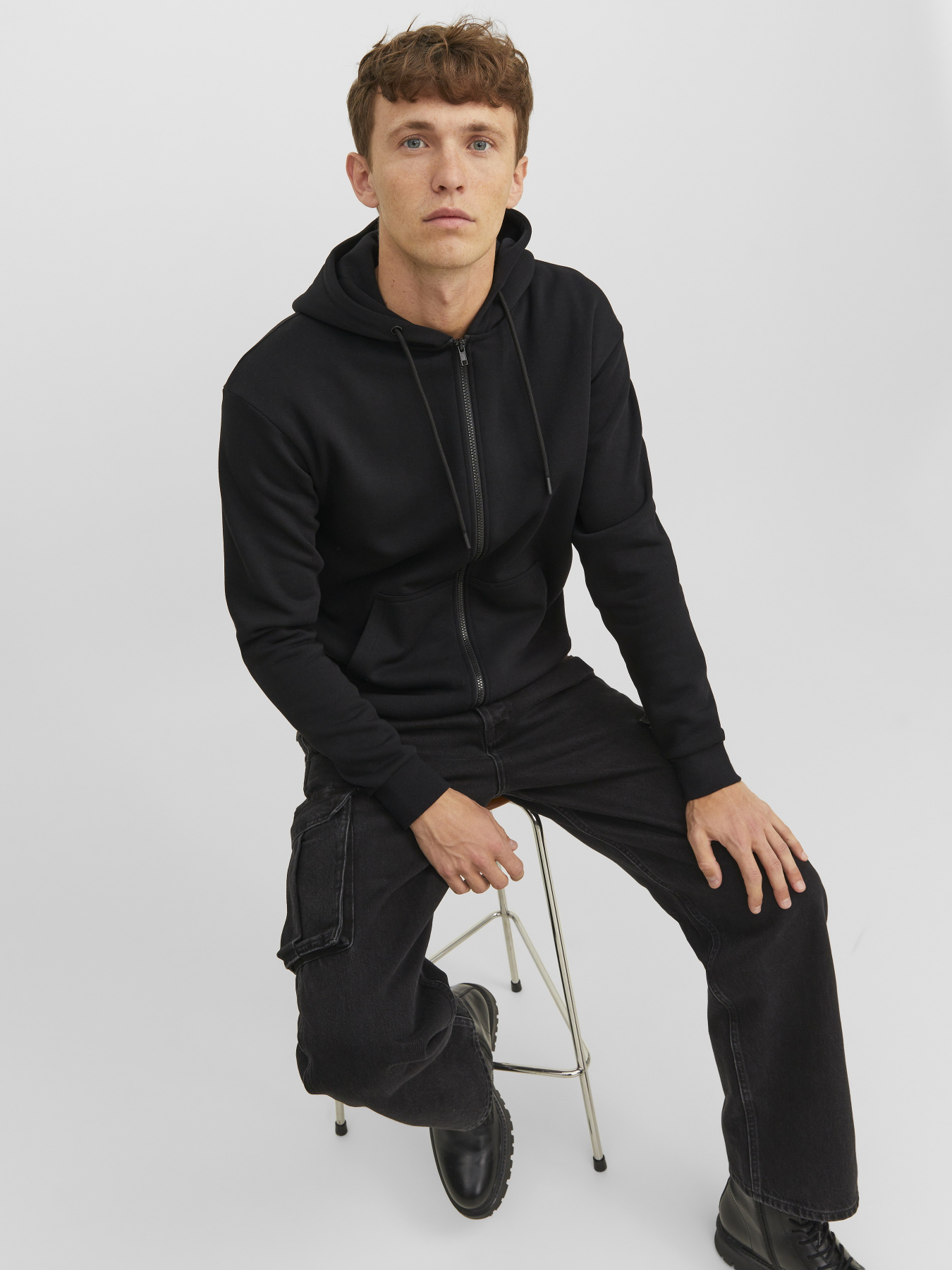 Кофта JACK & JONES модель 12249342_Black Фото