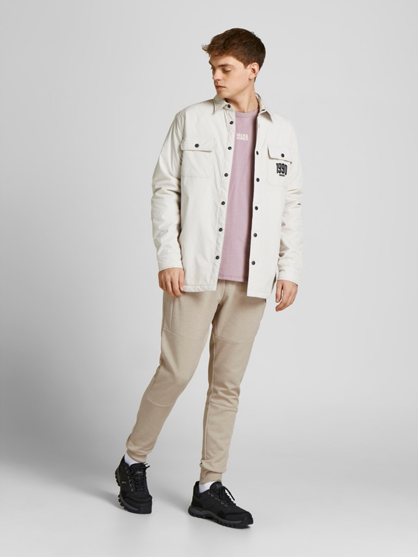 Джоггеры JACK & JONES модель 12184970_Oxford Tan Фото