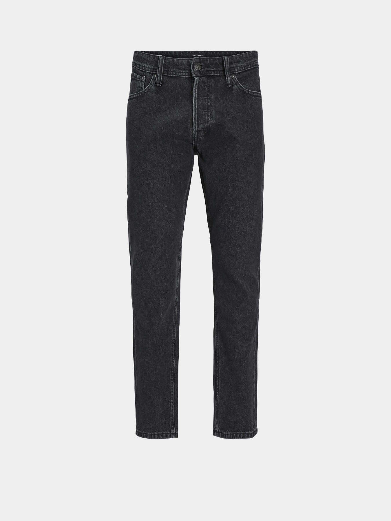 Прямые джинсы JACK & JONES модель 12252764_Black Denim Фото