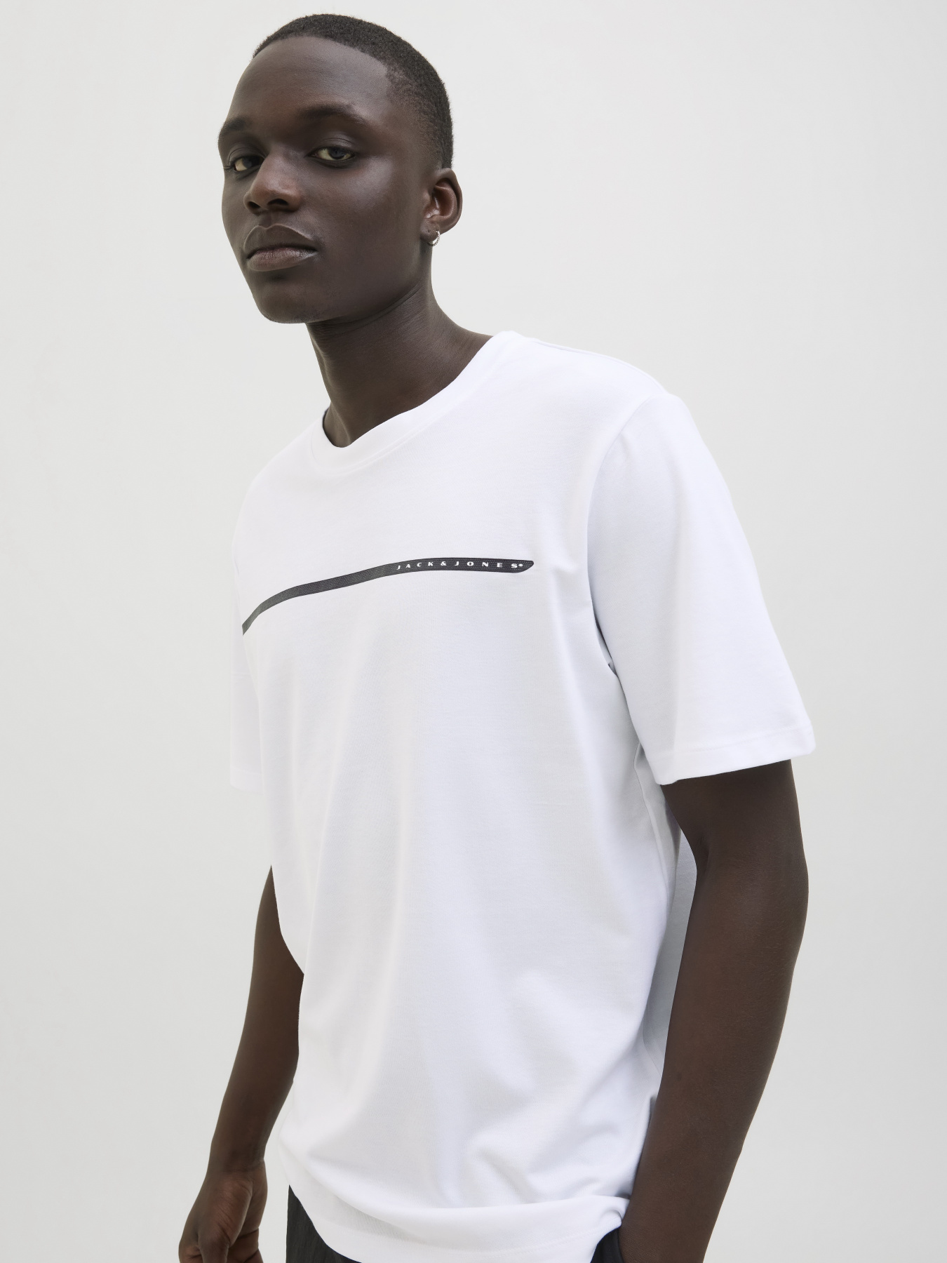 Футболка JACK & JONES модель 12273120_Bright White Фото