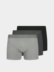 Набор трусов JACK & JONES модель 12275575_Black Dark grey - Light gr Фото