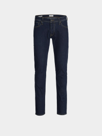 Зауженные джинсы JACK & JONES модель 12278478_Blue Denim Фото