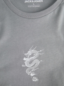 Футболка JACK & JONES модель 12278533_Ultimate Grey Фото