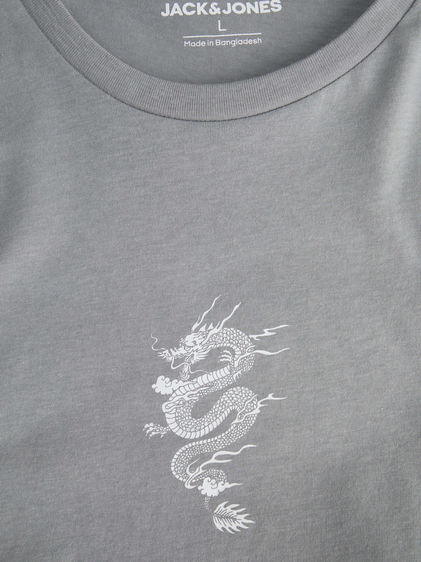 Футболка JACK & JONES модель 12278533_Ultimate Grey Фото