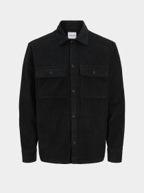 Рубашка повседневная JACK & JONES модель 12278825_Black Фото