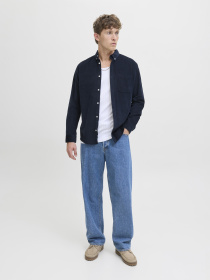 Сорочки JACK & JONES CLASSIC CORD SHIRT модель 12278967_Sky Captain Фото