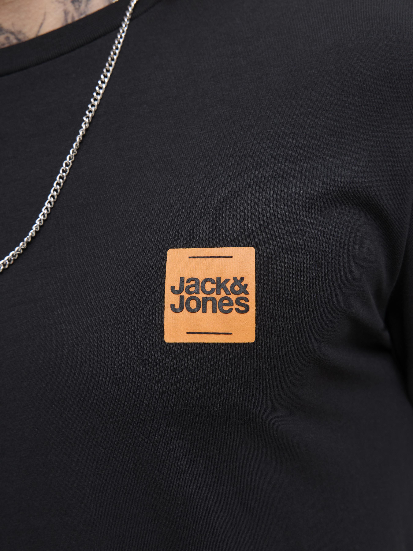 Футболка JACK & JONES модель 12279100_Black Фото
