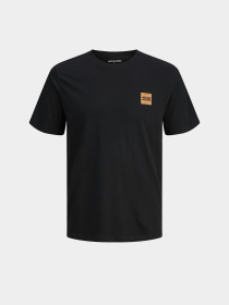Футболка JACK & JONES модель 12279100_Black Фото