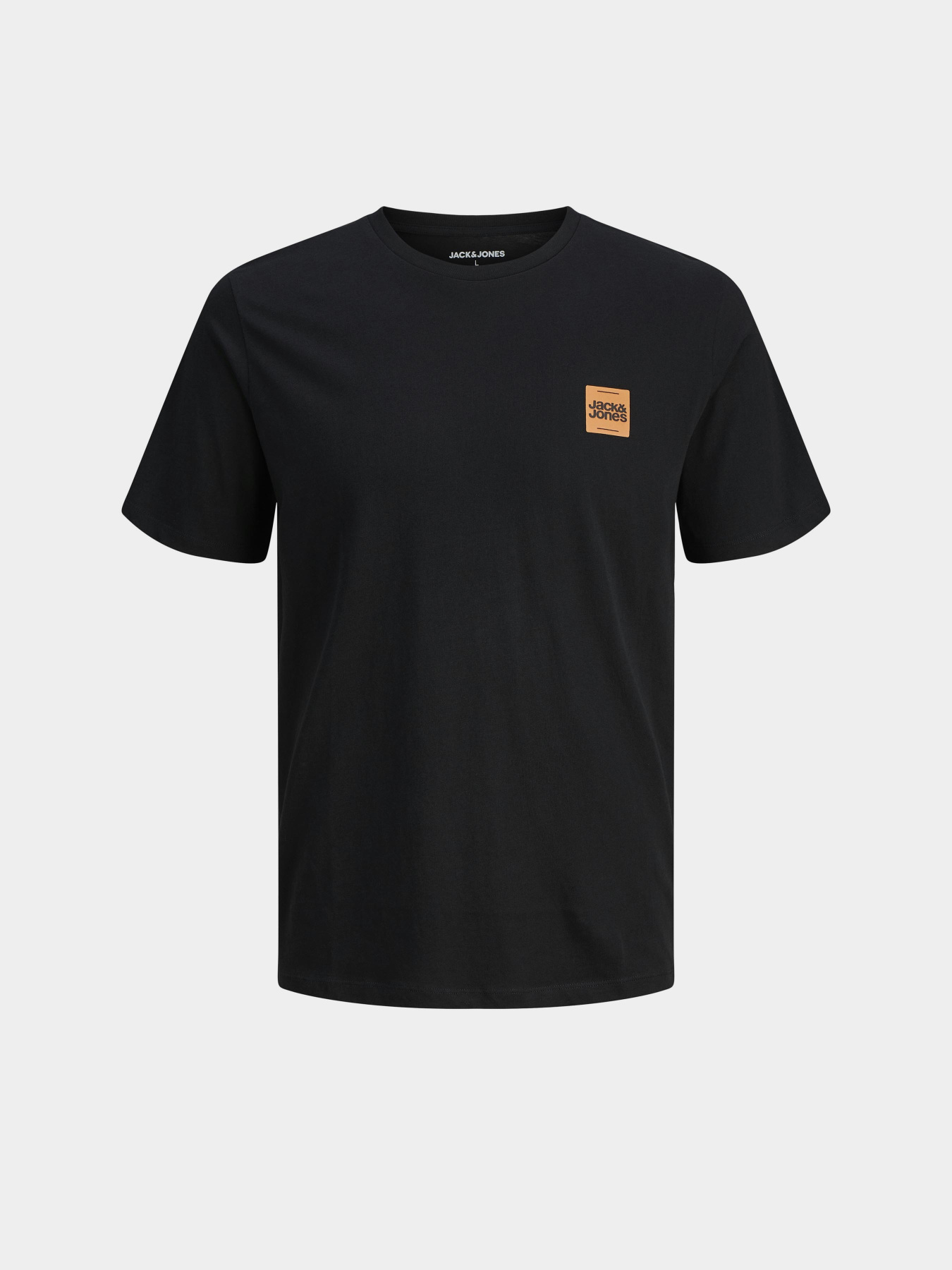 Футболка JACK & JONES модель 12279100_Black Футболка JACK & JONES модель 12279100_Black Фото