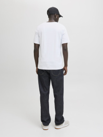 Футболка JACK & JONES модель 12279100_White Фото