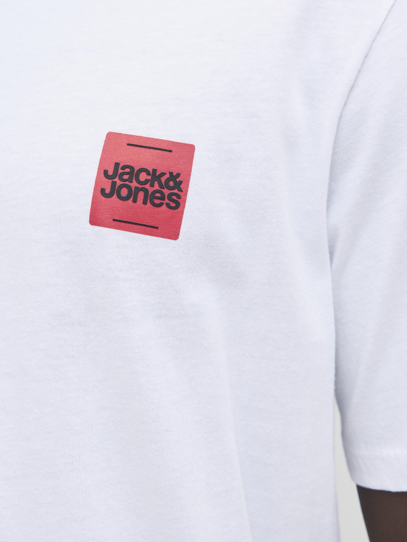 Футболка JACK & JONES модель 12279100_White Фото