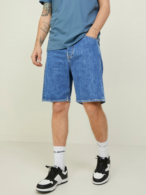 Шорты джинсовые JACK & JONES модель 12209803_Blue Denim Фото