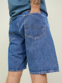 Джинсовые шорты JACK & JONES модель 12209803_Blue Denim Фото