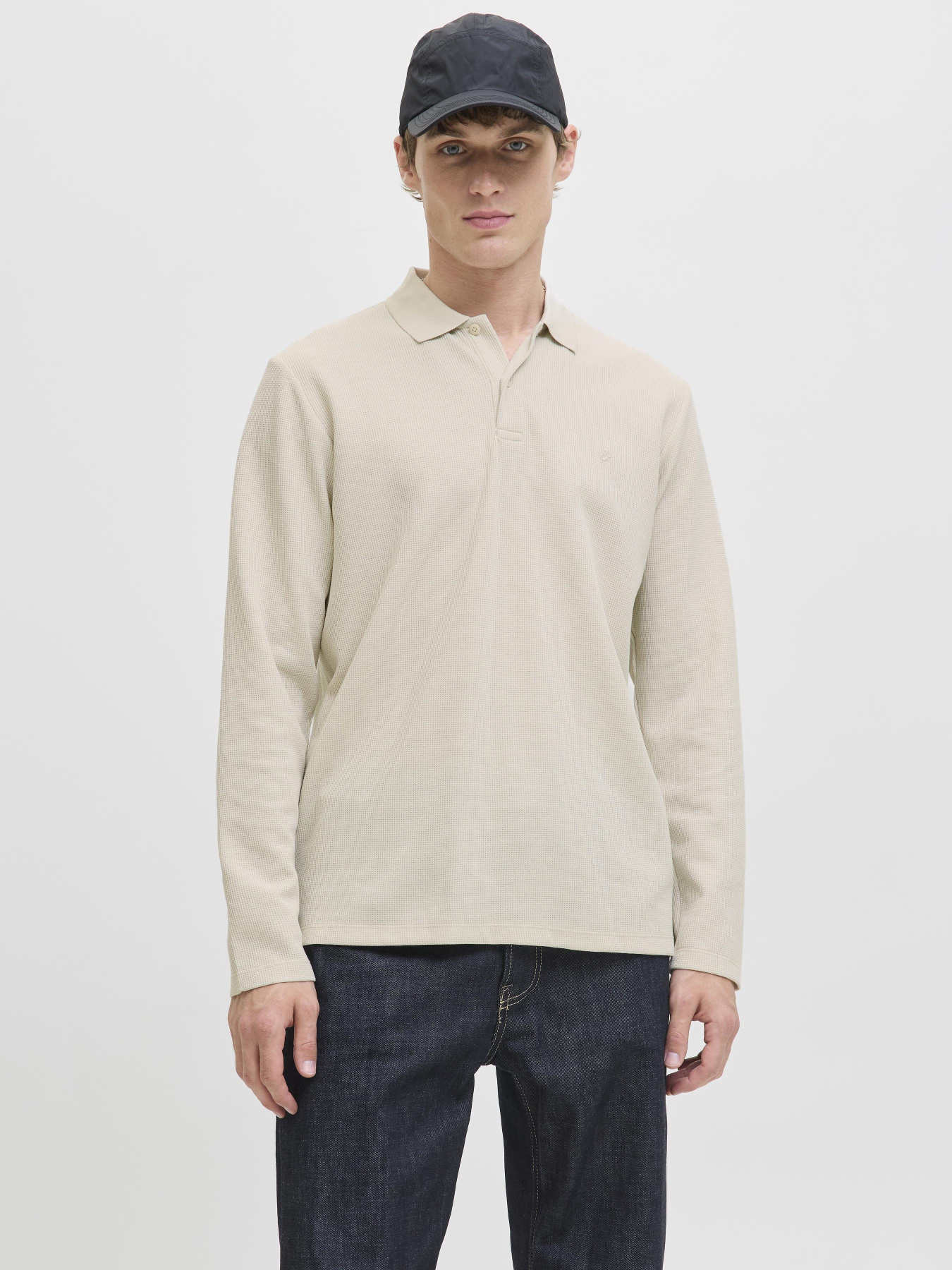 Поло JACK & JONES модель 12279542_Moonbeam Classic Фото