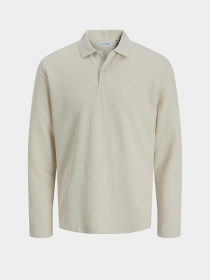 Поло JACK & JONES модель 12279542_Moonbeam Classic Поло JACK & JONES модель 12279542_Moonbeam Classic Фото