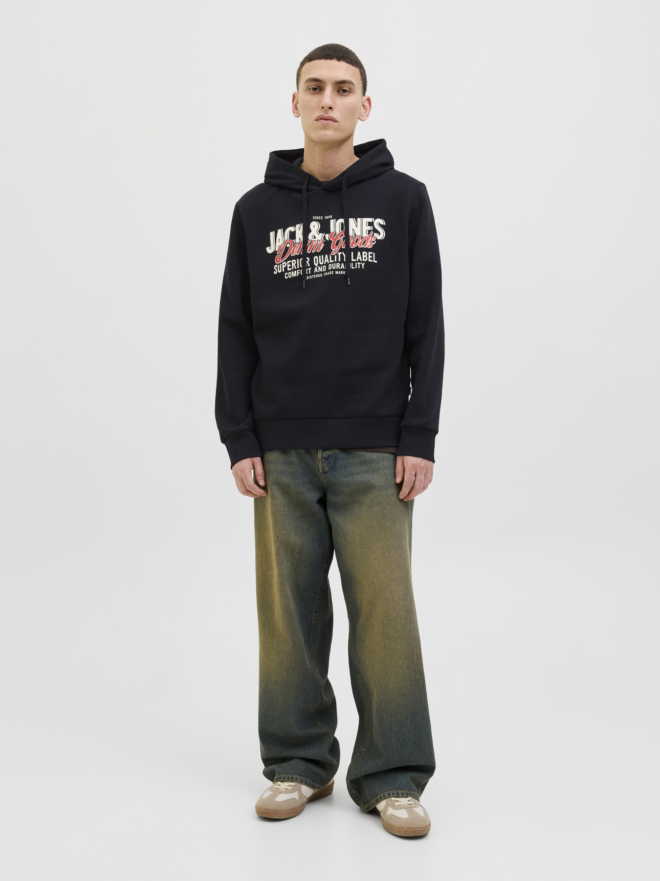 Худі JACK & JONES модель 12279649_Black Фото