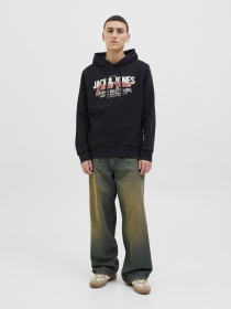 Худі JACK & JONES модель 12279649_Black Фото