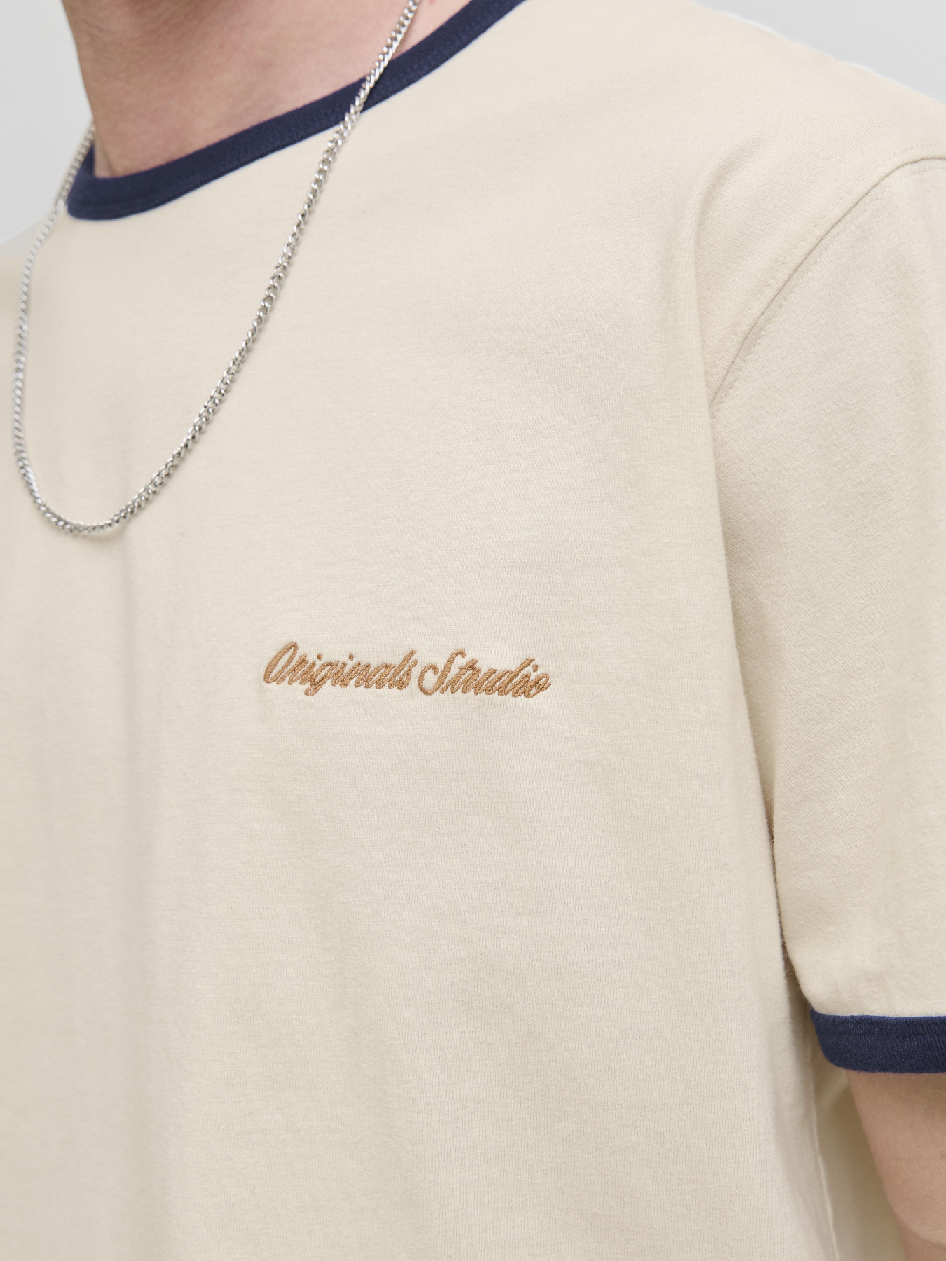 Футболка JACK & JONES модель 12282900_Antique White Фото