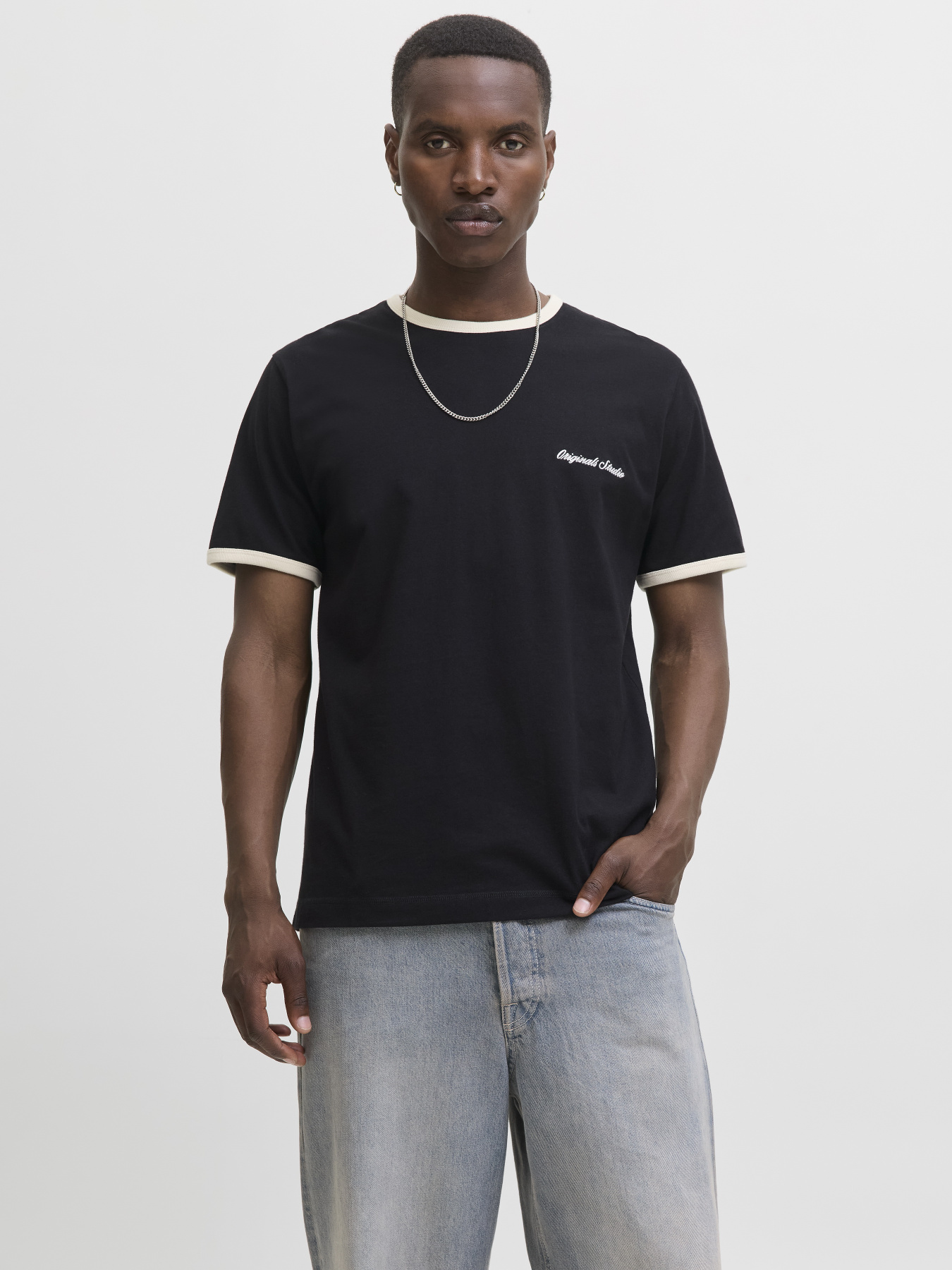 Футболка JACK & JONES модель 12282900_Black Фото