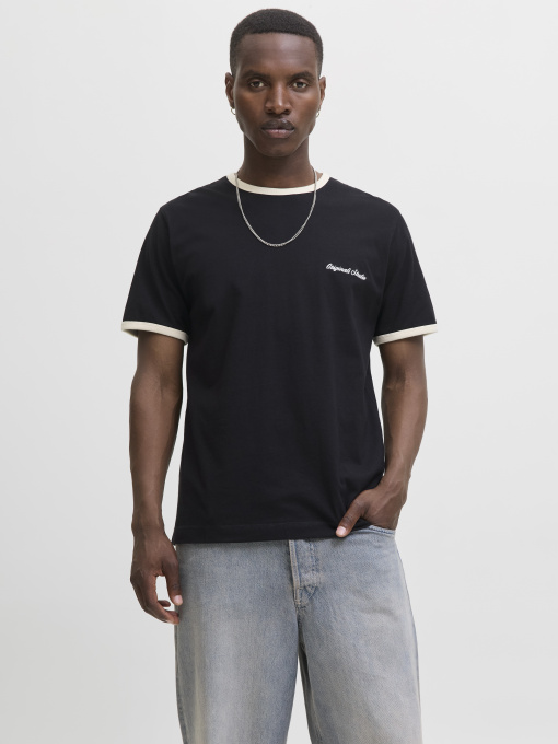 Футболка JACK & JONES модель 12282900_Black Фото