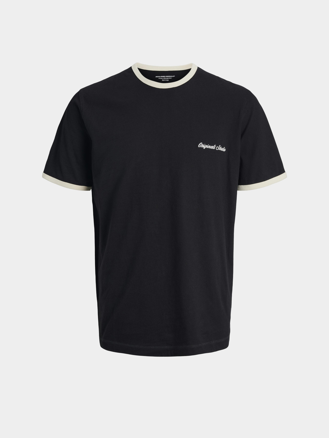 Футболка JACK & JONES модель 12282900_Black Фото