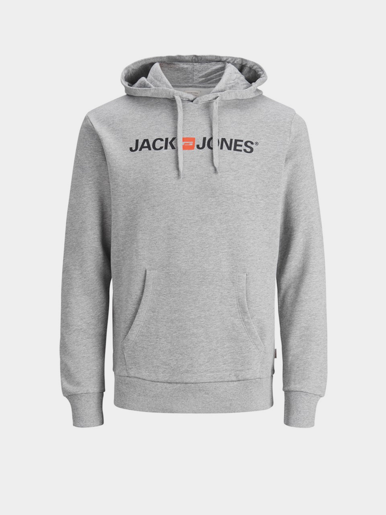 Худи JACK & JONES модель 12137054_Light Grey Melange Фото