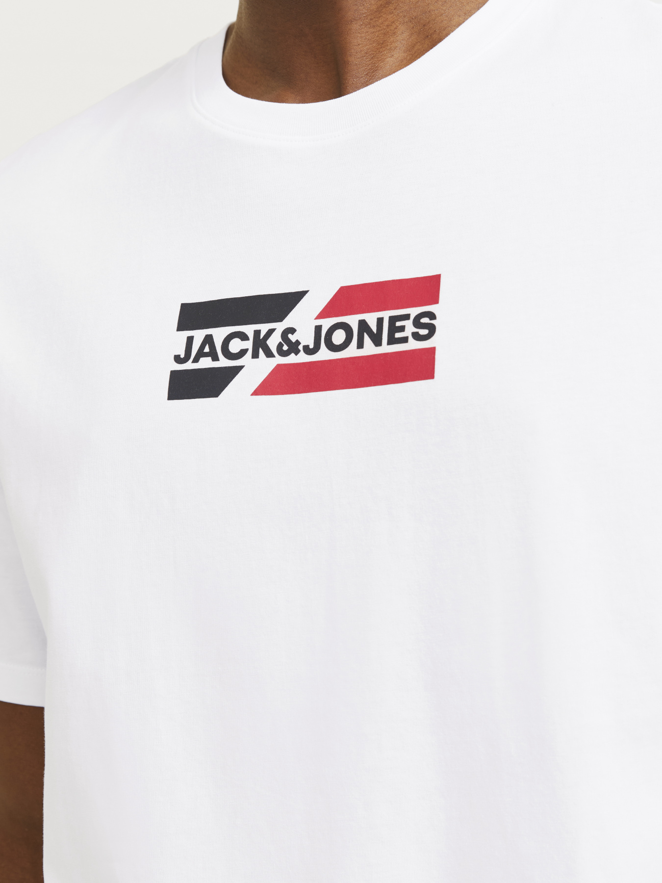Футболка JACK & JONES модель 12268415_White 01 Фото