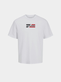 Футболка JACK & JONES модель 12268415_White 01 Фото