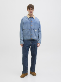 Прямі джинси JACK & JONES модель 12278087_Blue Denim Фото