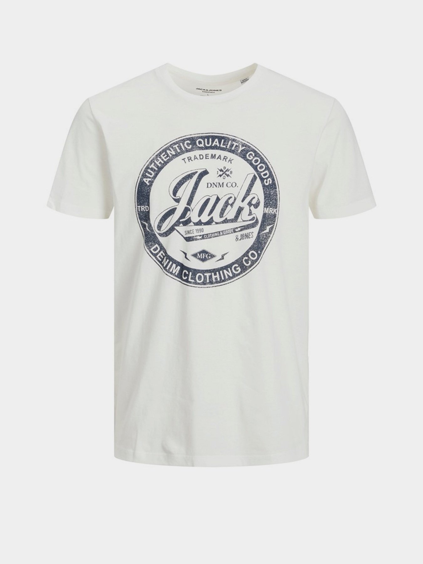 Футболка JACK & JONES модель 12210949_Cloud Dancer Фото