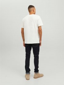 Футболка JACK & JONES модель 12210949_Cloud Dancer Фото