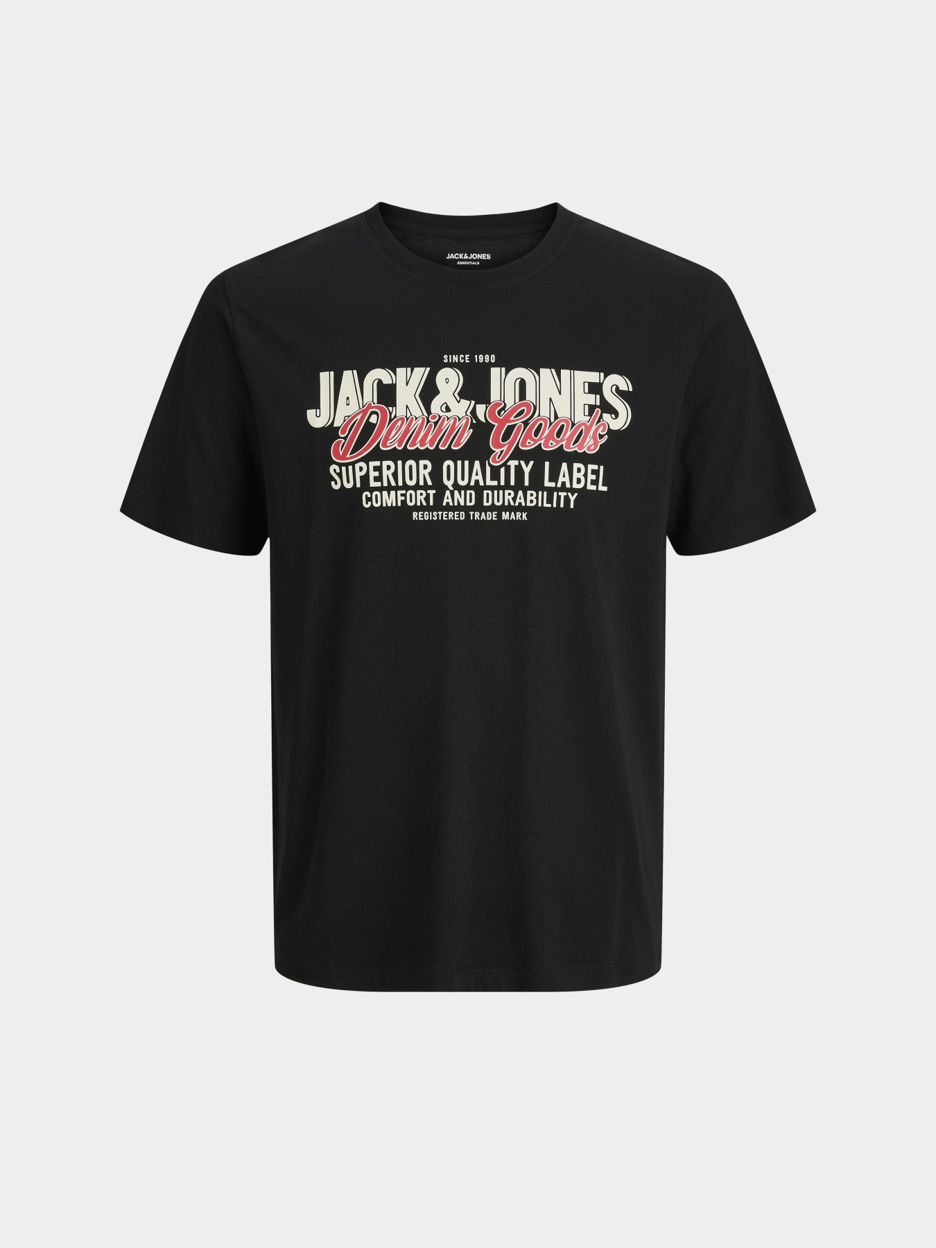 Футболка JACK & JONES модель 12279535_Black Фото