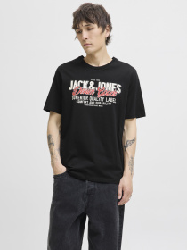 Футболка JACK & JONES модель 12279535_Black Фото