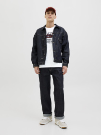 Футболка JACK & JONES модель 12279535_Cloud Dancer Фото