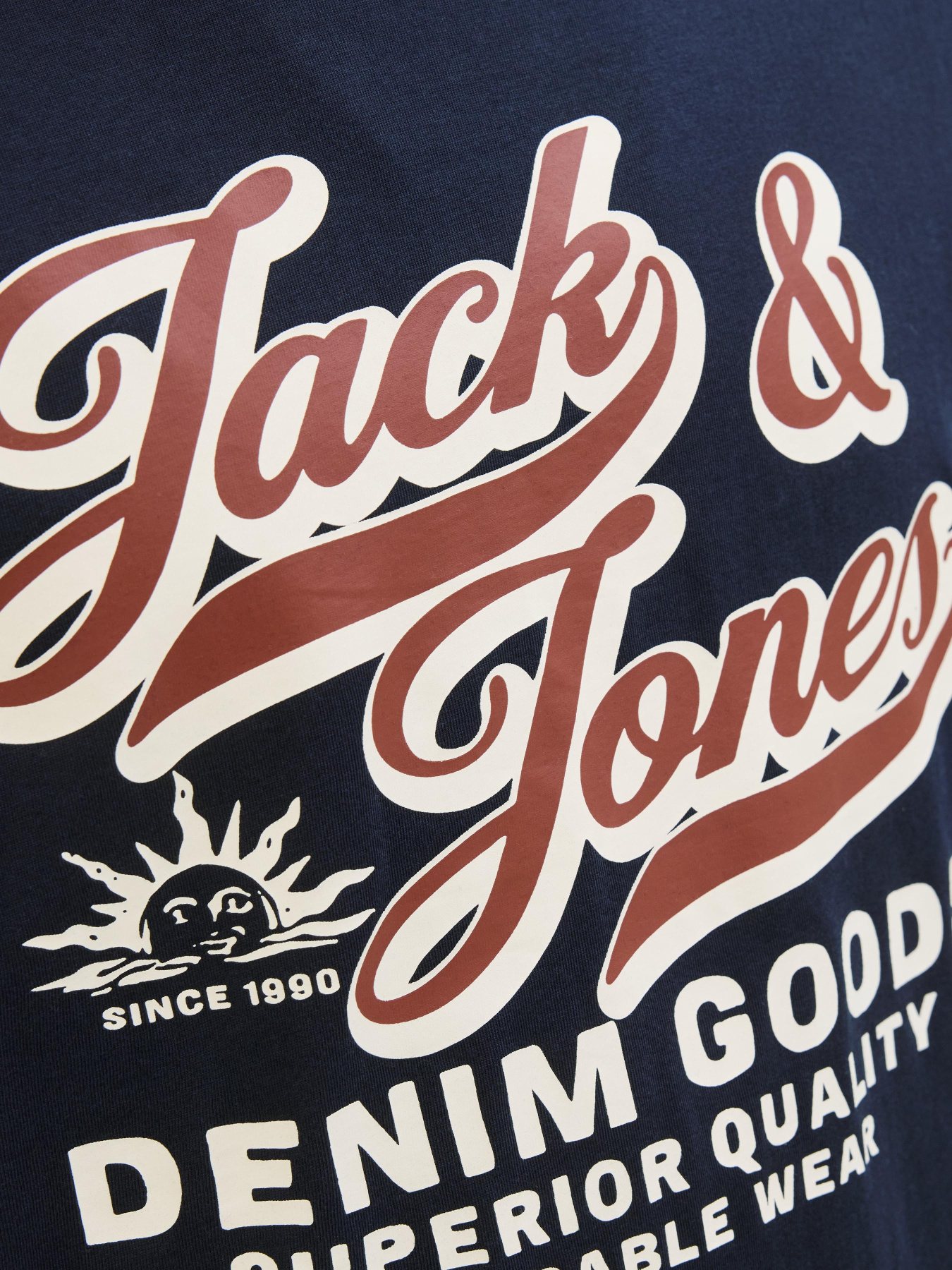 Футболки и поло JACK & JONES LOGO TEE модель 12279535_Sky Captain Фото