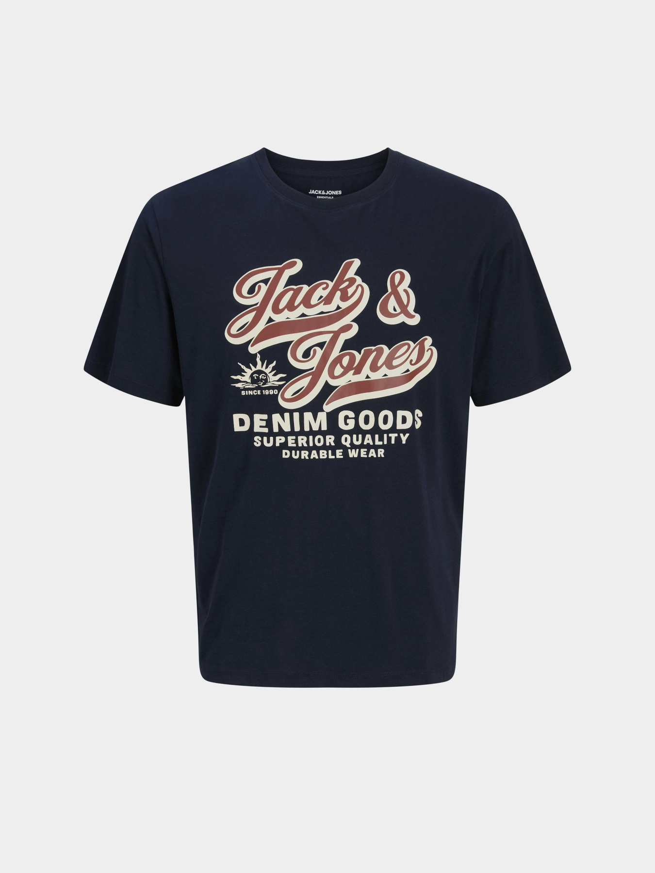 Футболки и поло JACK & JONES LOGO TEE модель 12279535_Sky Captain Фото