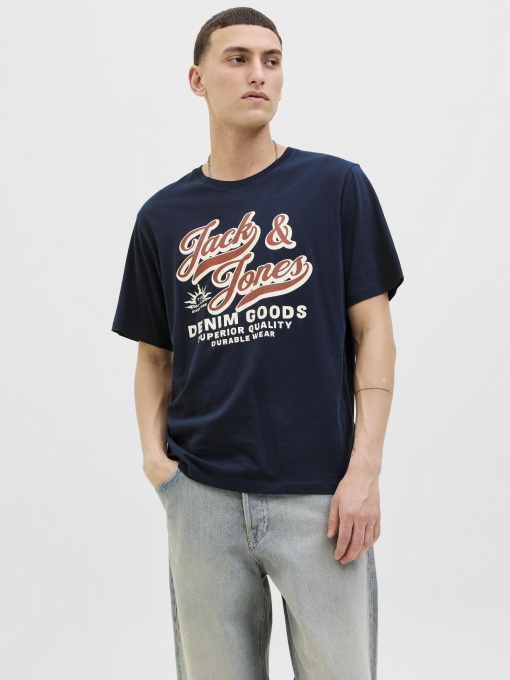 Футболка JACK & JONES модель 12279535_Sky Captain Фото