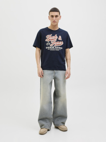 Футболка JACK & JONES модель 12279535_Sky Captain Фото