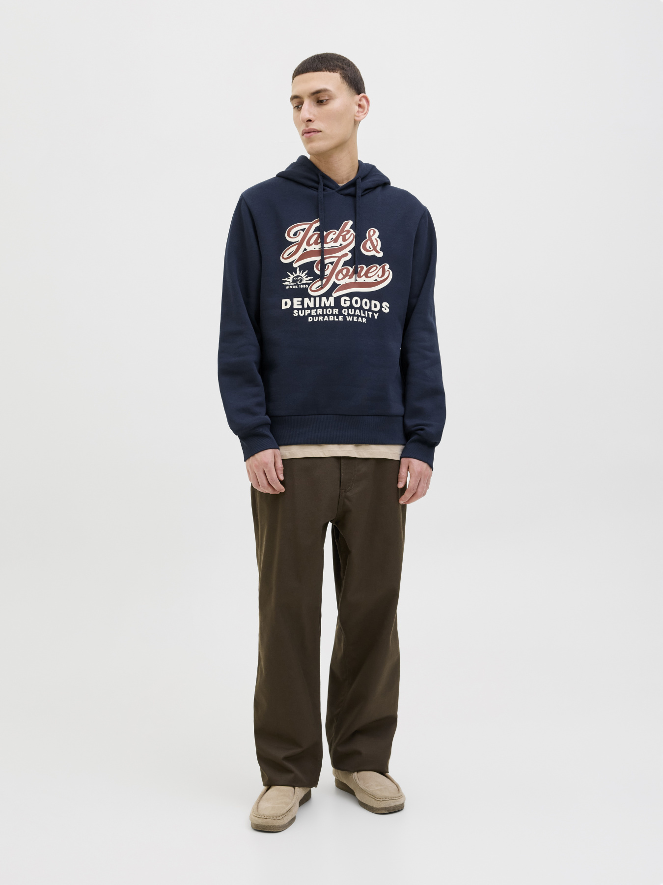 Худи JACK & JONES модель 12279649_Sky Captain Фото
