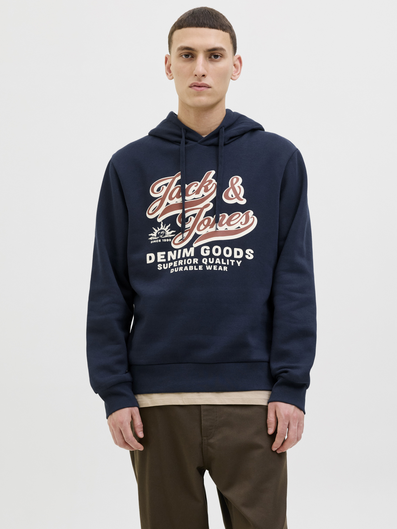Худи JACK & JONES модель 12279649_Sky Captain Фото