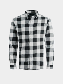 Рубашка JACK & JONES модель 12181602_Whisper White SLIM FIT Фото