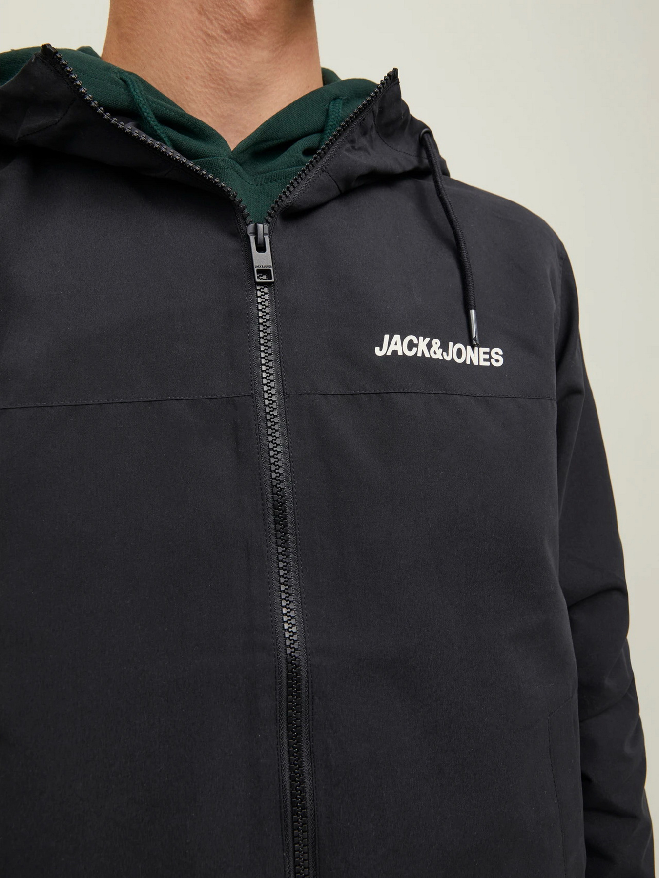 Бомбер JACK & JONES модель 12200208_Black SOLID Фото