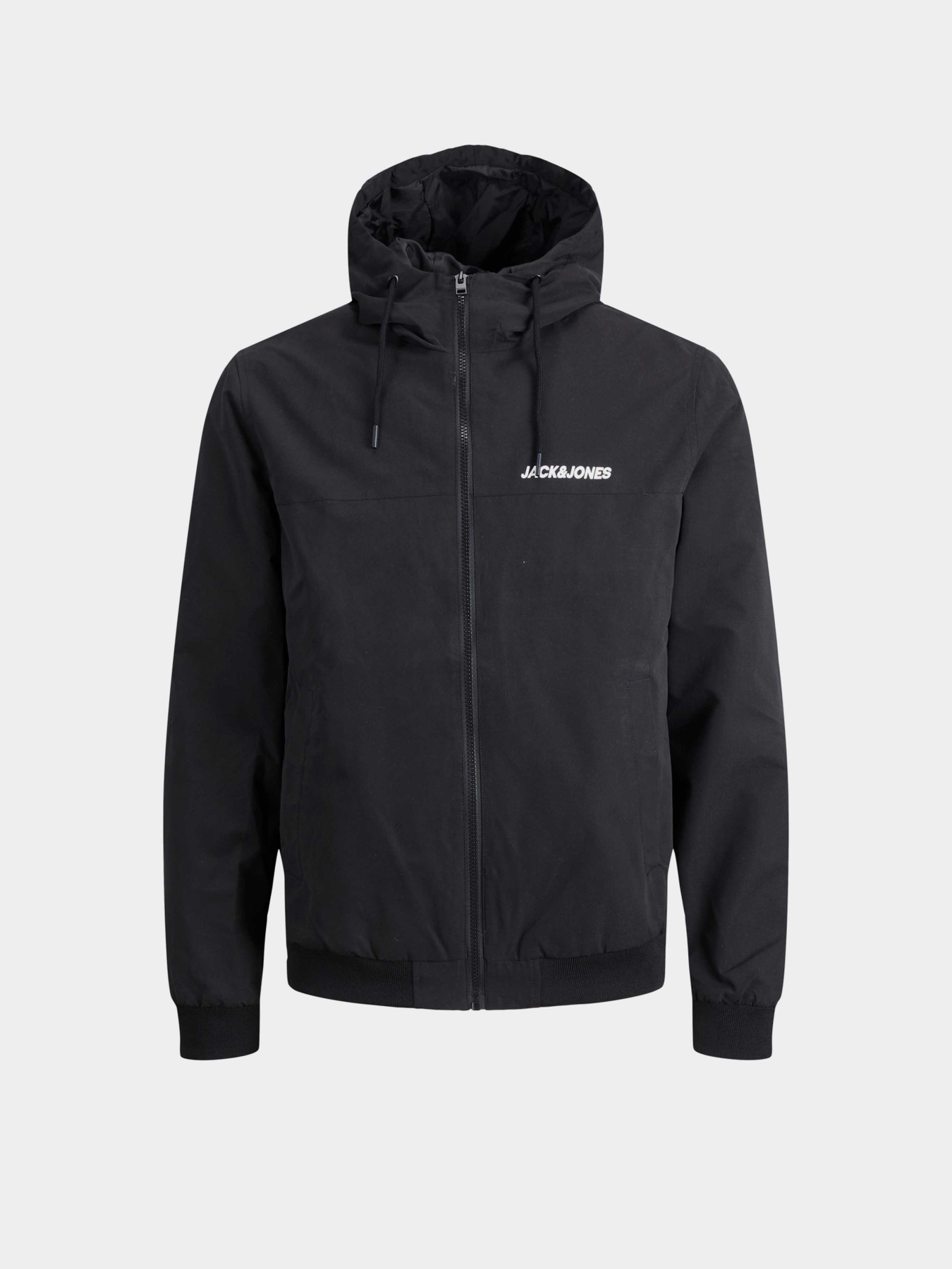 Бомбер JACK & JONES модель 12200208_Black SOLID Фото