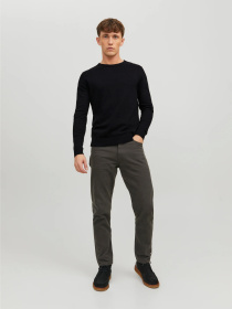 Джемпер JACK & JONES модель 12208364_Black Фото