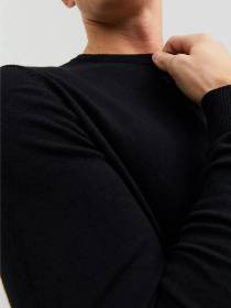 Джемпер JACK & JONES модель 12208364_Black Фото