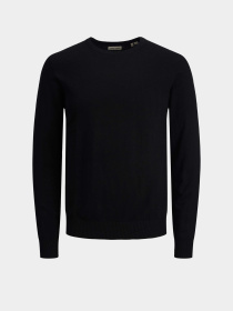 Джемпер JACK & JONES модель 12208364_Black Фото