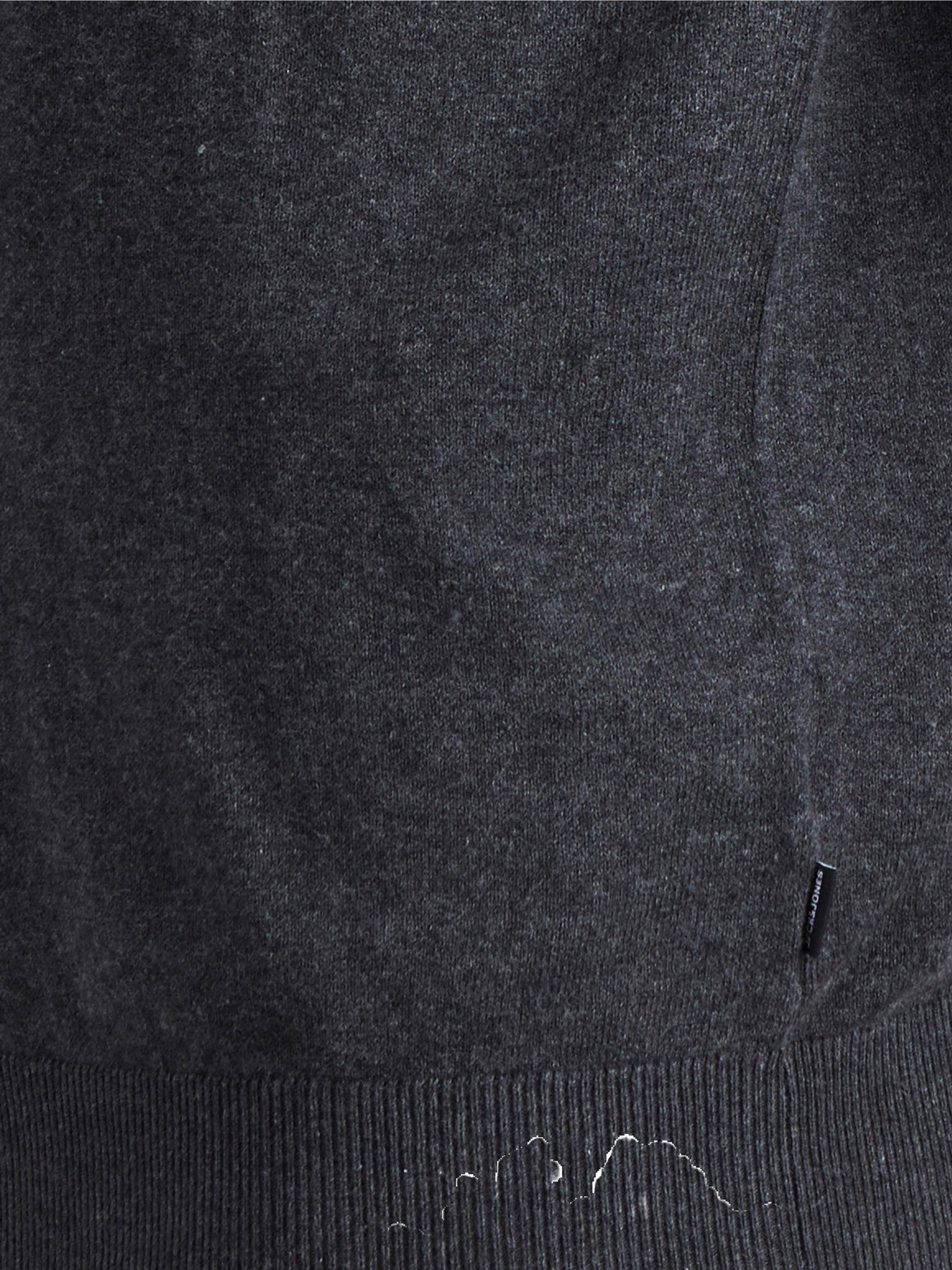 Джемпер JACK & JONES модель 12208364_Dark Grey Melange Фото