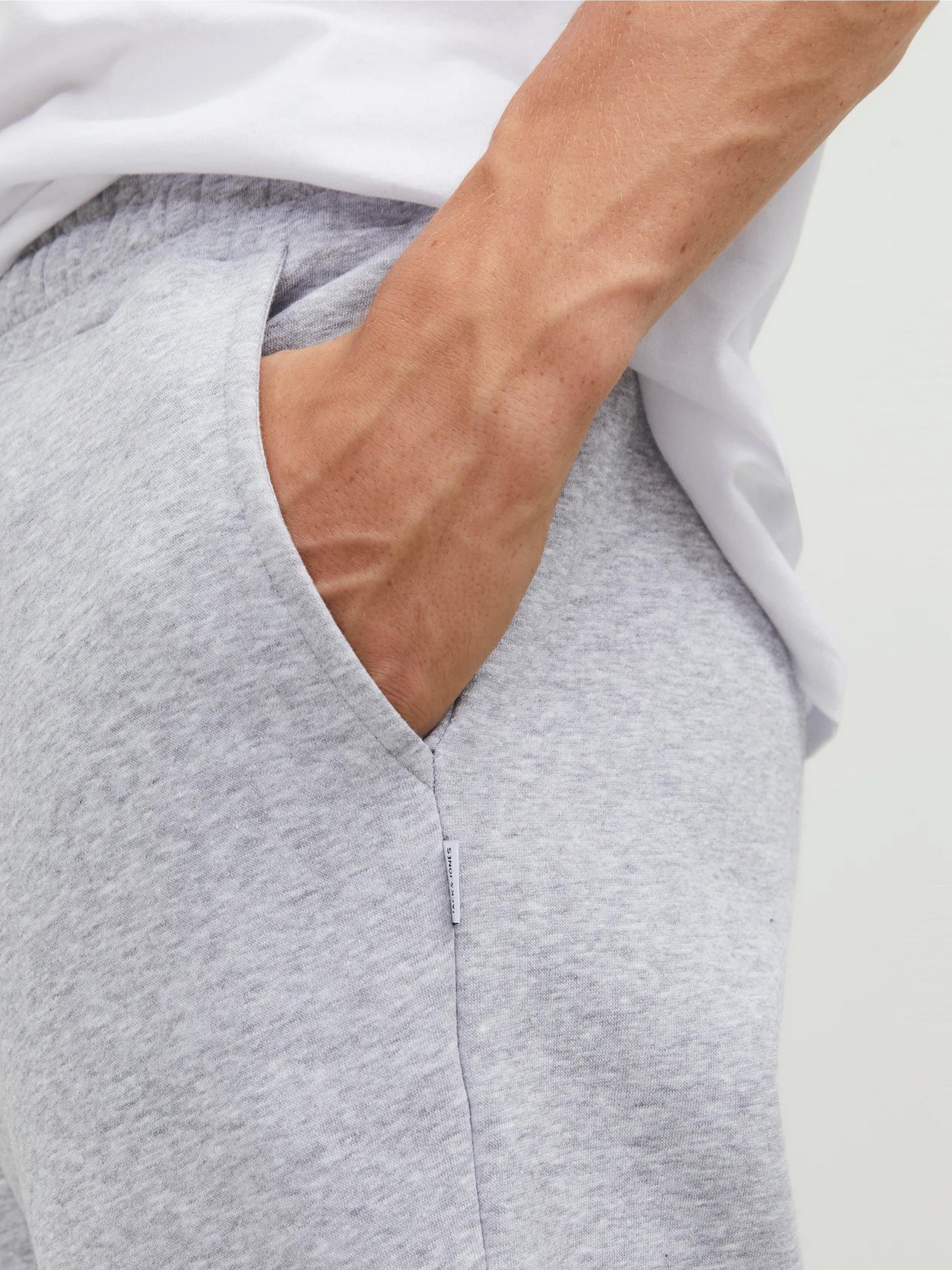 Джоггеры JACK & JONES модель 12249274_Light Grey Melange Фото