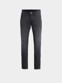 Зауженные джинсы JACK & JONES модель 12278115_Black Denim Фото